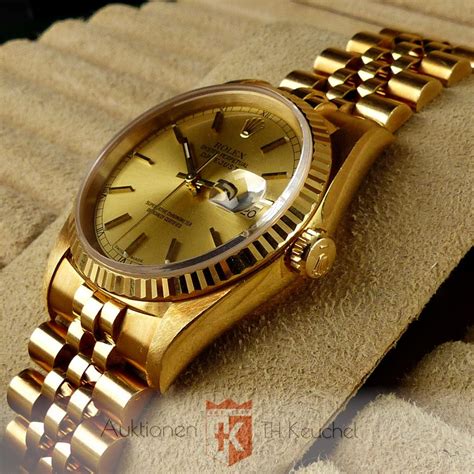 750 gold on a rolex.